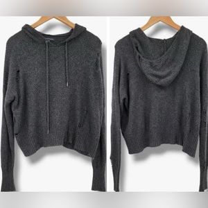 American Eagle distressed sweater